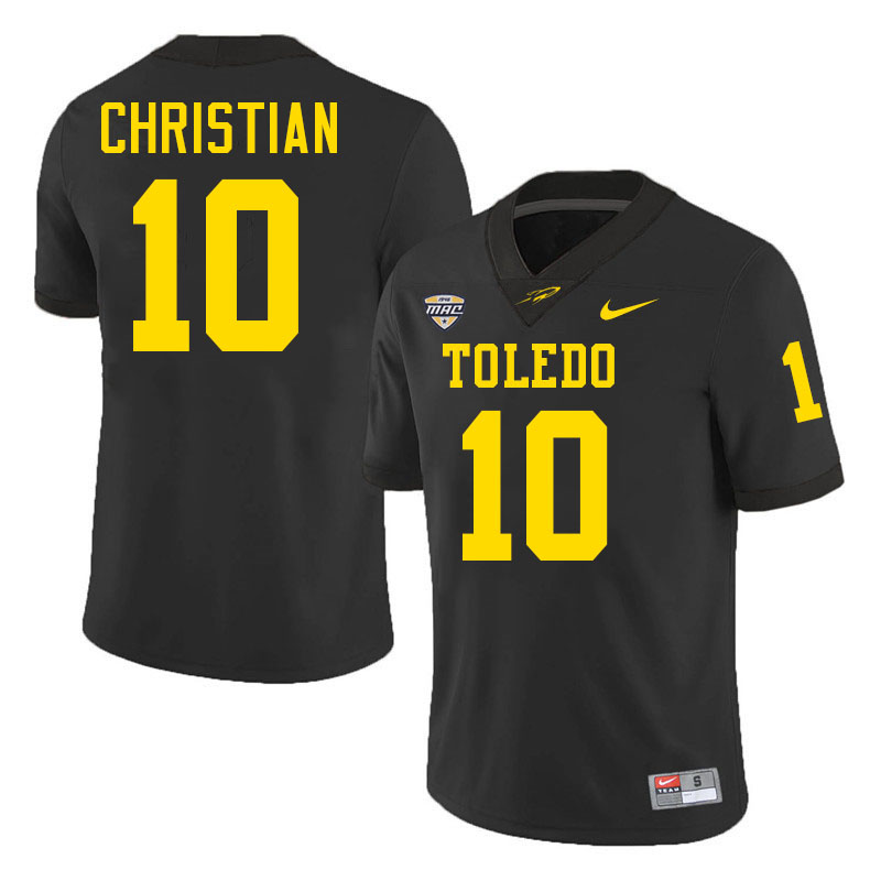 Kenji Christian Toledo Jersey,Toledo Rockets College Football Jersey Youth College-Black